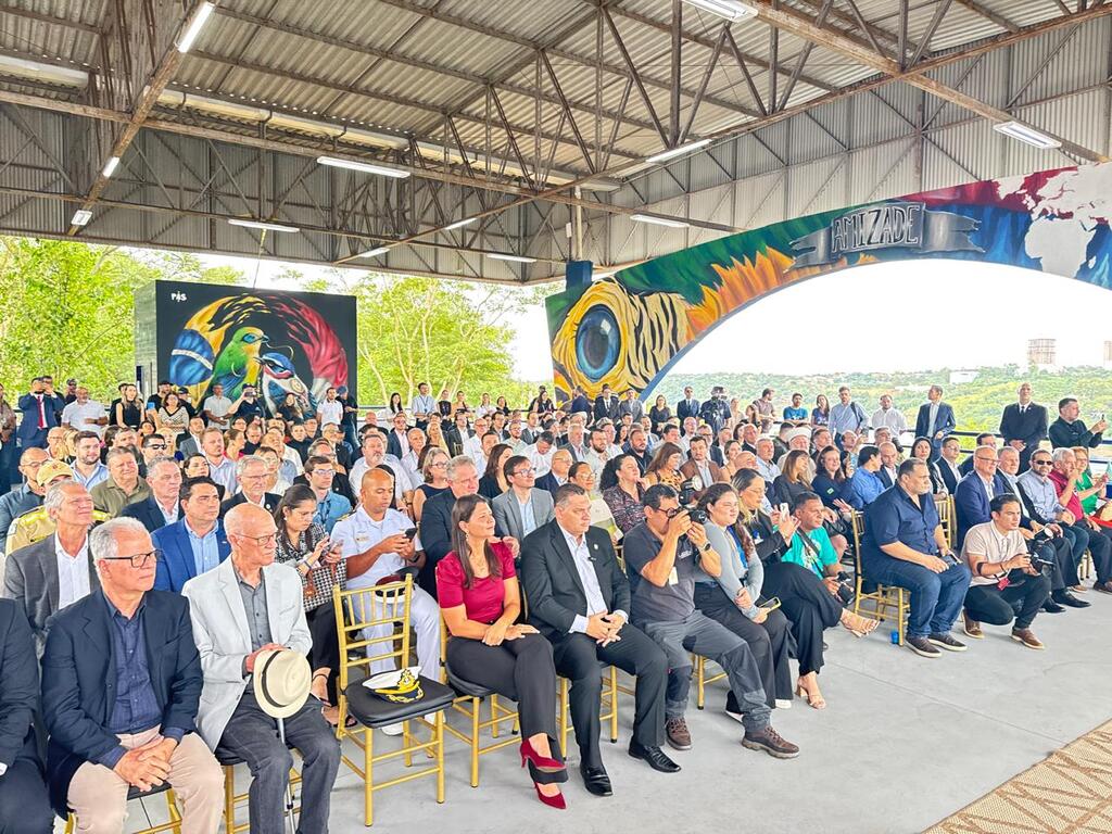 Receita Federal e Prefeitura de Foz do Iguaçu promovem solenidade do 60º aniversário da Ponte Internacional da Amizade